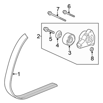 Honda OE - Cooling - Belts & Pulleys