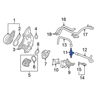 Honda OE - Secondary Air Injection Control Valve