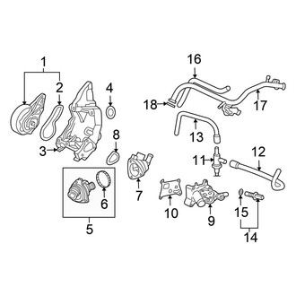 Honda OE - Cooling - Water Pump