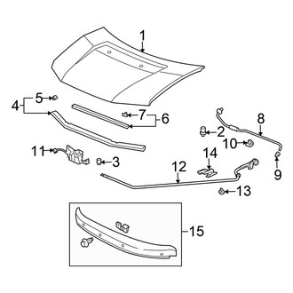Honda OE - Hood & Components