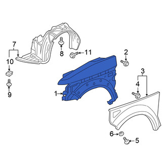 Honda OE - Front Left Fender