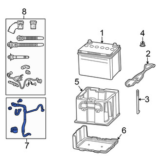 Honda OE - Battery Cable