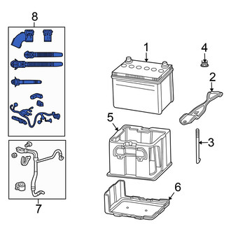 Honda OE - Battery Cable