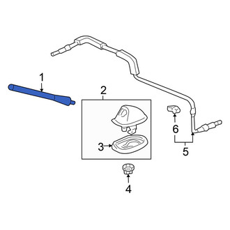 Honda OE - Radio Antenna Mast