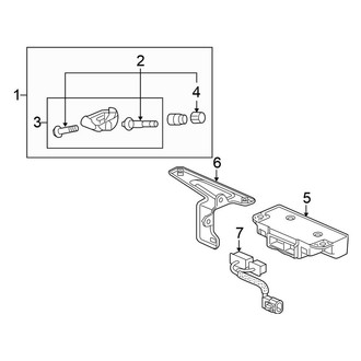 Honda OE - Tire Valve Stem