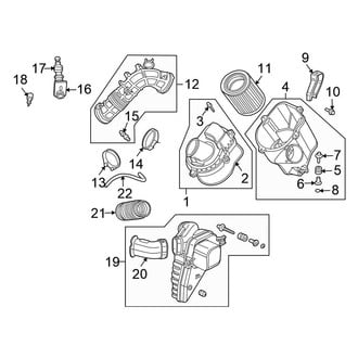 Honda OE - Engine / Transaxle - Air Intake