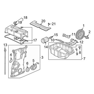 Honda OE - Engine / Transaxle - Engine Parts