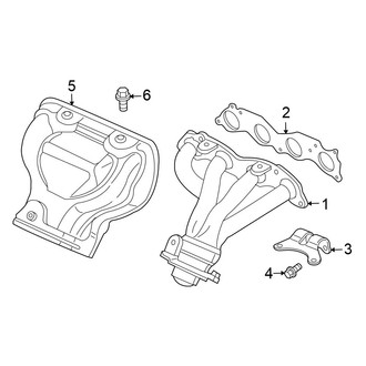 Honda OE - Exhaust System - Manifold