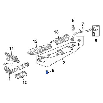 Honda OE - Exhaust System Hanger