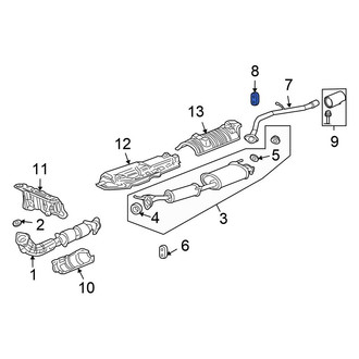 Honda OE - Exhaust System Hanger