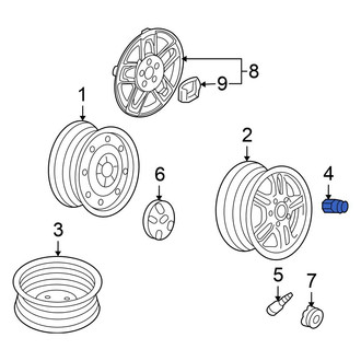 Honda OE - Wheel Lug Nut