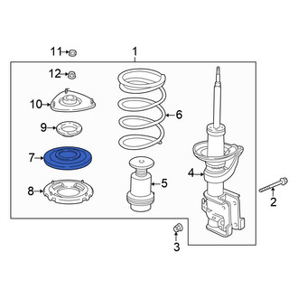 Honda OE - Front Coil Spring Insulator