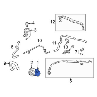 Honda OE - Power Steering Pump