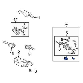 Honda OE - Ignition Lock Assembly
