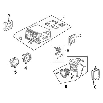 Honda OE - Instrument Panel - Sound System