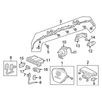 Honda OE - Restraint Systems - Air Bag Components