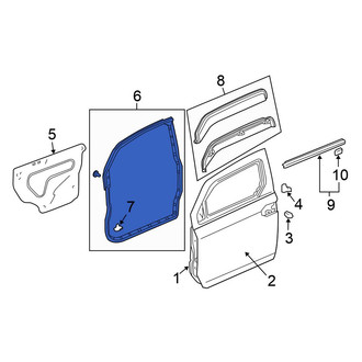 Honda OE - Front Left Door Seal