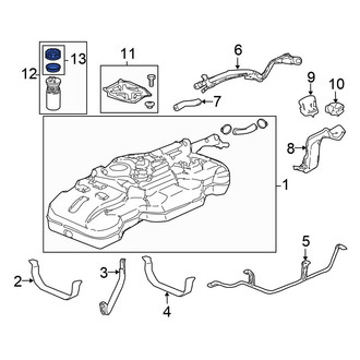 Honda OE - Fuel Pump Nut