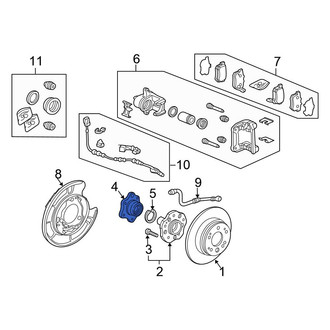 Honda OE - Front Wheel Bearing