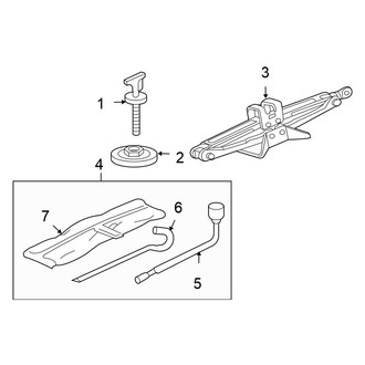 Honda OE - Rear Body & Floor - Jack & Components