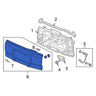 Honda OE - Rear Tailgate Panel Kit