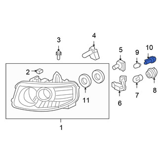 Honda OE - Front Side Marker Light Socket