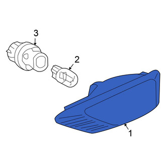Honda OE - Front Right Turn Signal Light Assembly
