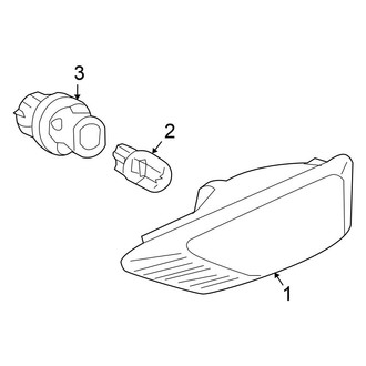 Honda OE - Front Lamps - Side Marker Lamps