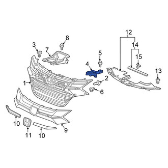 Honda OE - Front Left Outer Grille Bracket