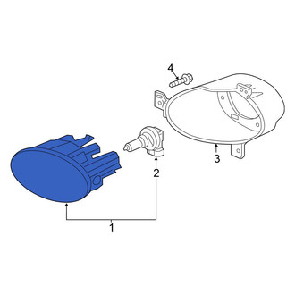 Honda OE - Front Right Fog Light