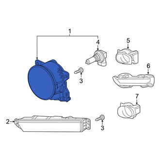 Honda OE - Front Left Fog Light