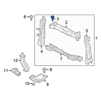 Honda OE - Radiator Support Panel Bolt