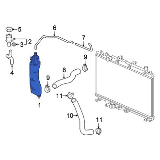 Honda OE - Front Engine Coolant Reservoir