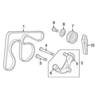 Honda OE - Cooling - Belts & Pulleys