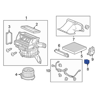 Honda OE - HVAC Blower Motor Resistor