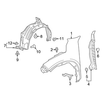 Honda OE - Fender & Components