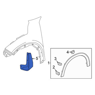 Honda OE - Front Mud Flap Kit