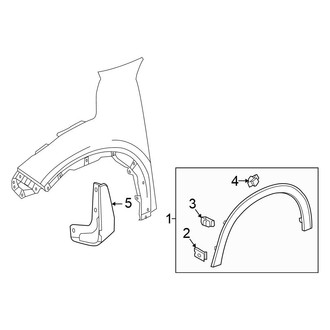 Honda OE - Fender - Exterior Trim