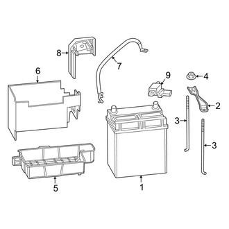 Honda OE - Electrical - Battery