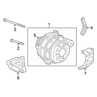 Honda OE - Electrical - Alternator (EX / EX-L / LX / Sport)