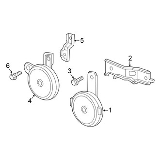 Honda OE - Electrical - Horn