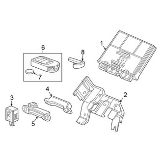 Honda OE - Electrical - Keyless Entry Components