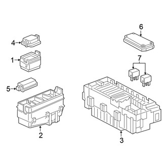 Honda OE - Electrical - Fuse & Relay (Engine Compartment)