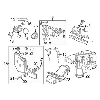 Honda OE - Engine / Transaxle - Air Intake
