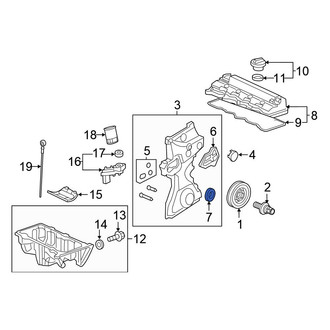 Honda OE - Front Engine Crankshaft Seal