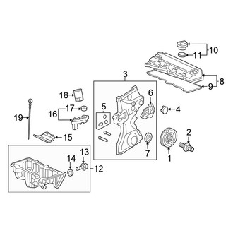 Honda OE - Engine / Transaxle - Engine Parts