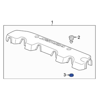 Honda OE - Engine Cover Clip