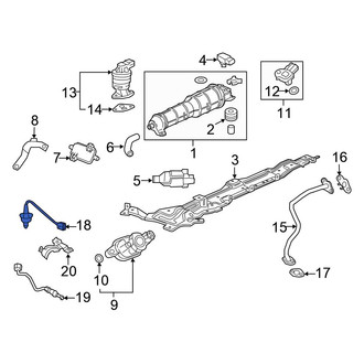 Honda OE - Front Oxygen Sensor