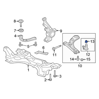 Honda OE - Front Lower Suspension Ball Joint Boot
