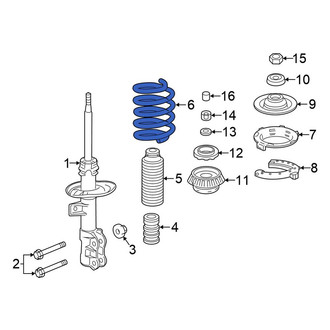 Honda OE - Front Coil Spring